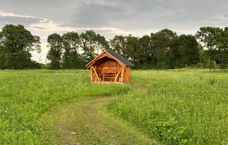 Holzhütte zum Verweilen 
