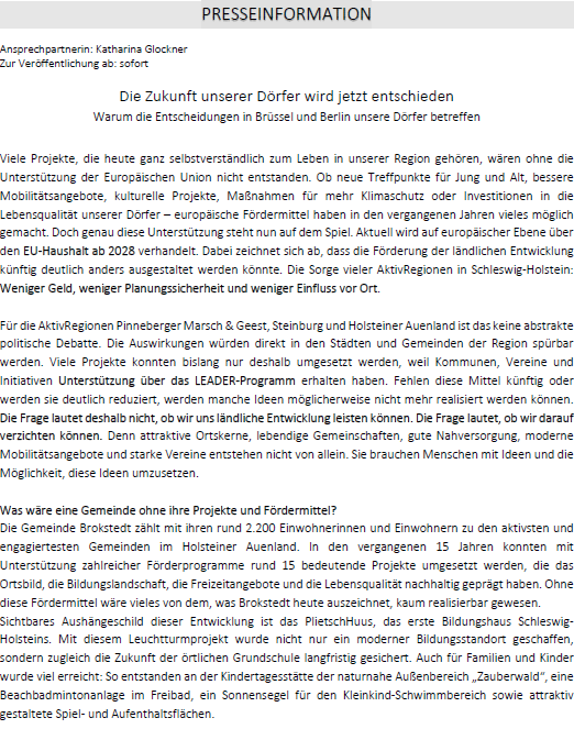 Pressemitteilung